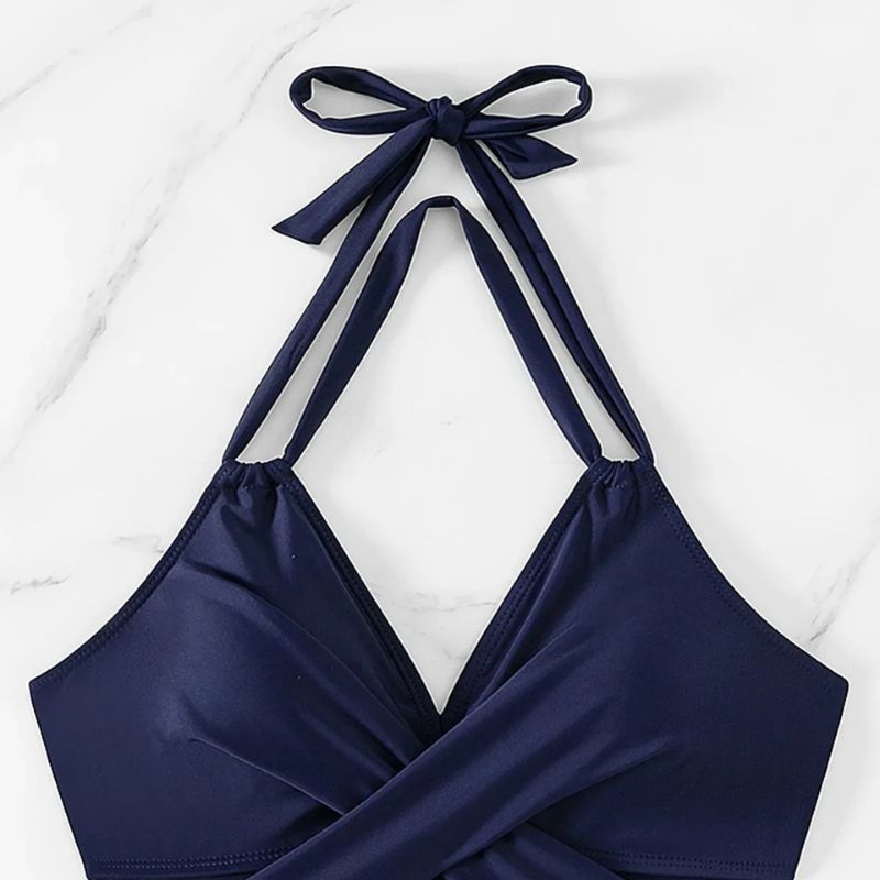 Maillot Gainant Décolleté Croisé