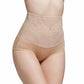 Gaine Dentelle Flowers Ventre Plat